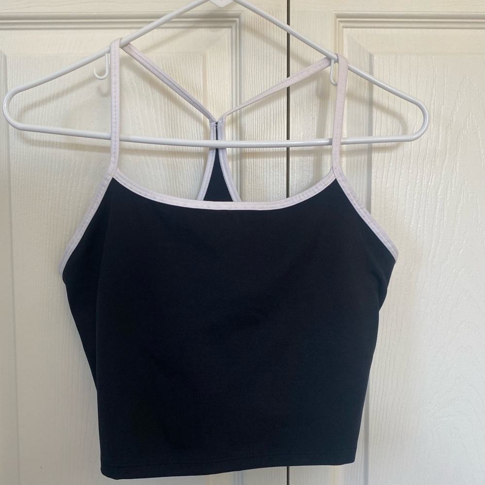 GAP Black and White Athletic Tank